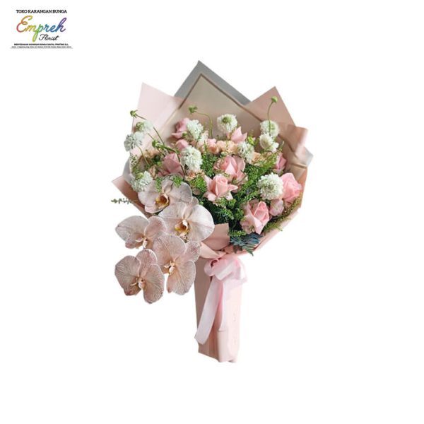 Premium Lovers Bouquet - Favonius Rosaria Buket Bunga Mawar Premium