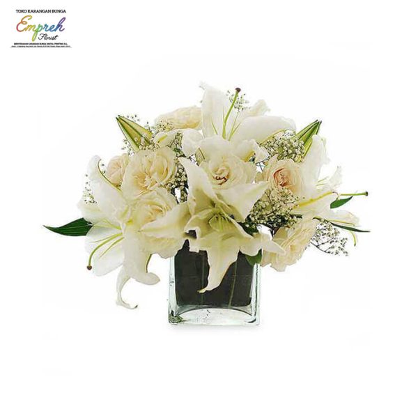 Vas Bunga Cristaline Premium Vas Bunga Cristaline